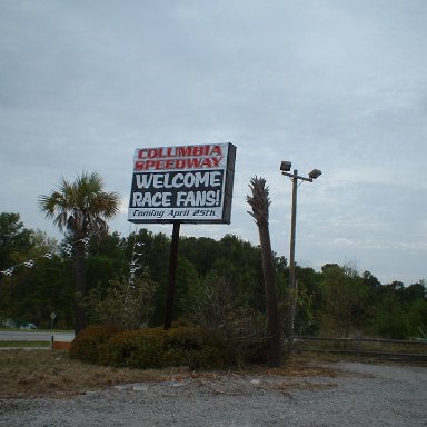 Signage/Columbia Speedway