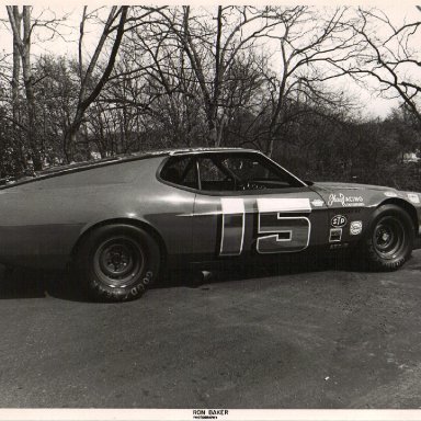 LS veiw of Mustang