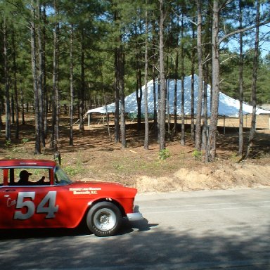 Jeff Gilder in Car 54/Columbia Speedway