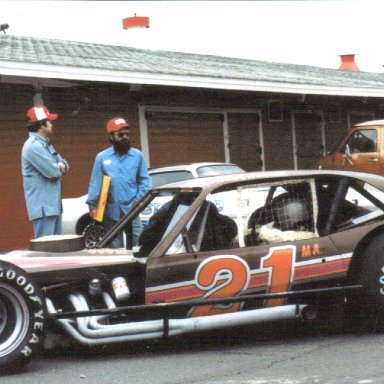 1981 #21 Tom Rosati at Stafford