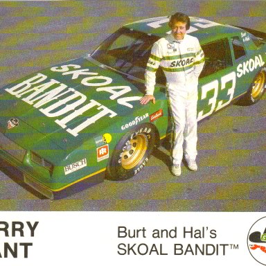 1986 #33 Harry Gant Skoal Bandit