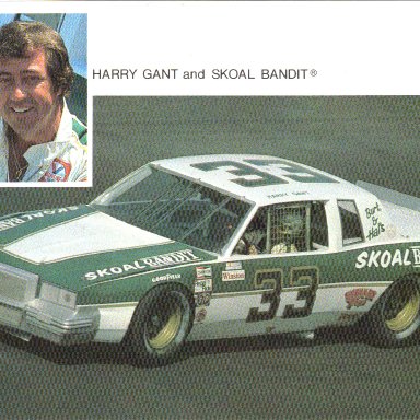 1981 #33 Harry Gant Skoal Bandit