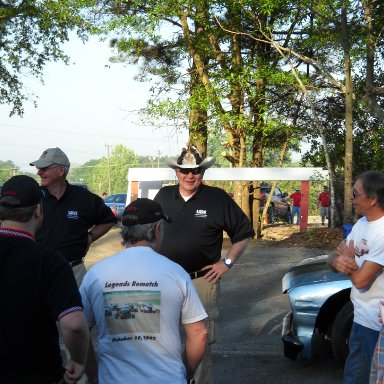 Bobby Sellers and Tim Leeming before 8 a.m.