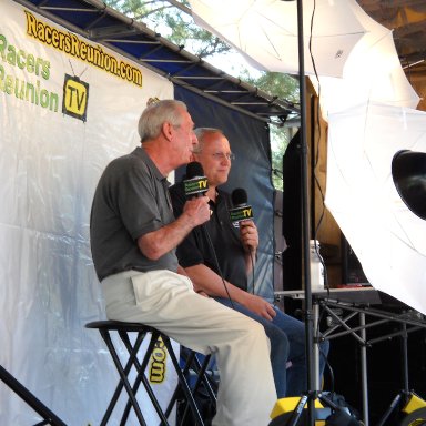 Ned Jarrett and Jeff Gilder