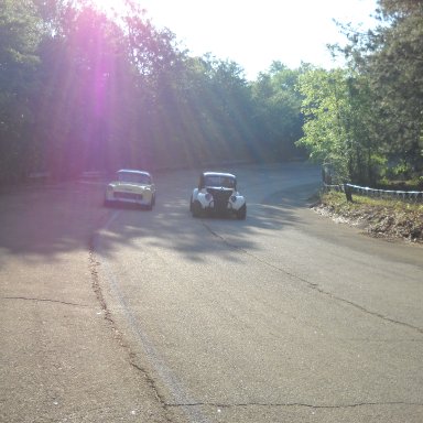 Car Moving into position/Columbia Speedway