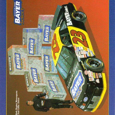 1995 #23 Chad Little Bayer BGN