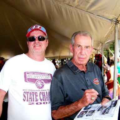 Seuf and Ned Jarrett April 2009