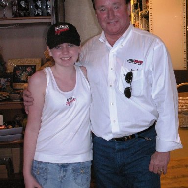 Shannon & Richard Childress (My Daughter Richard let her know about her shirt)