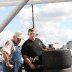 Me and Daddy picking out race tires at Caraway 2007