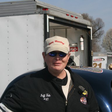 Jeff Just before race at South Boston