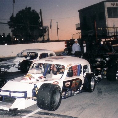 car #87 on pole at Franklin Co