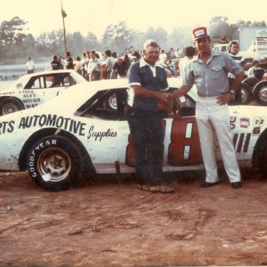 David Pearson drove Monk's car at Trico