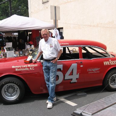 Jimmy Johnson and the famous car 54