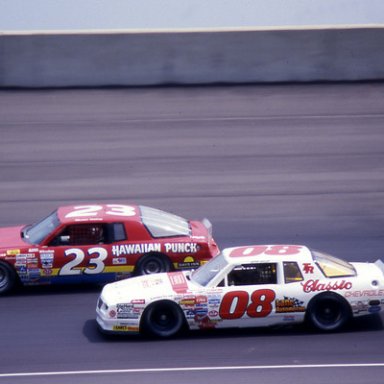Butch Miller & Michael Waltrip #23 1986 Michigan