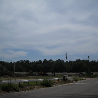 Out of Turn 4 coming up on start/finish line
