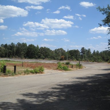 Looking toward Turn 1 from Walk in Entrance