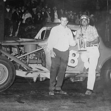 Ed Serwacki 1967 with Dutch Hoag Ed is very sick now