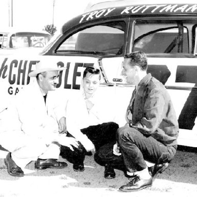 Aggie, Troy Ruttman and Billie Vuckovich Jr.