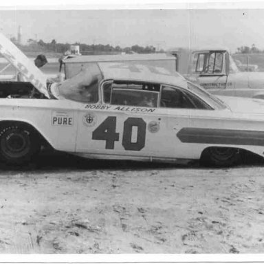 Bobby Allison first cup ride