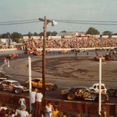 1973IslipPackR.I. 15 Bugs Stevens & #X-9 George Wagner on the front row, #3 Ed Peneziak & #1 Charlie Jarzombek in row #2...