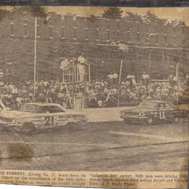 New Asheville Speedway 1964