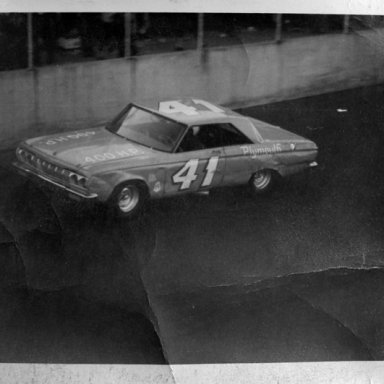 RICHARD PETTY AT HARRIS, NC, SPEEDWAY