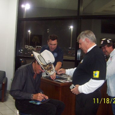 Richard Petty at Mike Addy Dodge 005
