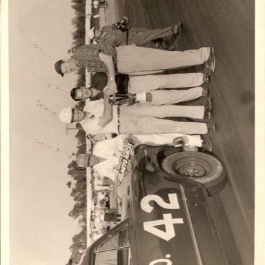 Lee Petty wins at Palm Beach