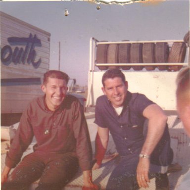 Richard Petty & David Pearson at Columbia Speedway