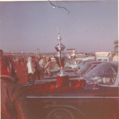 Richard Petty's Daytona 500 Trophy, 1964