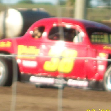On the track at Tipton