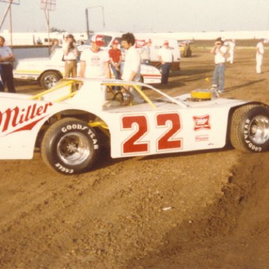 Bobby Allison on Dirt