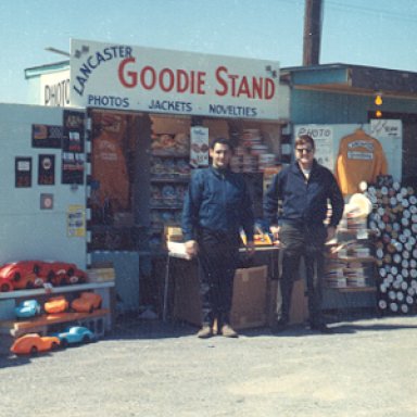 Lancaster novelty stand Gordy Renig Just lost him RIP