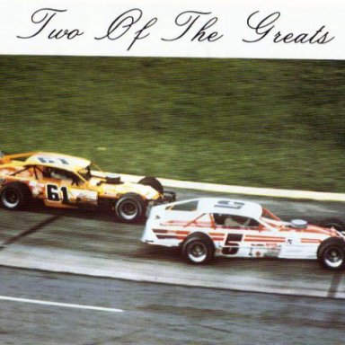 Two Of The Greats-Charlie Jarzombek-5-Richie Evans-61