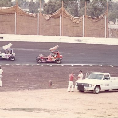 Madera Speedway, calif 1972