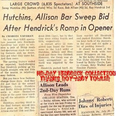 Southboston This Came Out Of Mr.Ray Hendrick Collection Out Of Respect I Put This On Thank You Mr. Roy Hendrick Your friend Andy