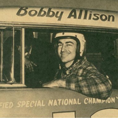 Bobby Allison-with Vent Window!