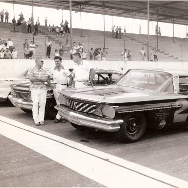 1960 Southern 500 Front Row