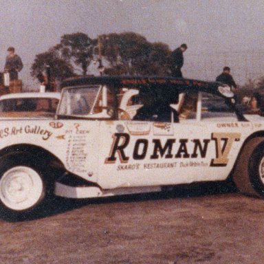 Paul Putt white 57 Chev LM
