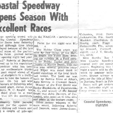 Coastal Spdwy Article 1956