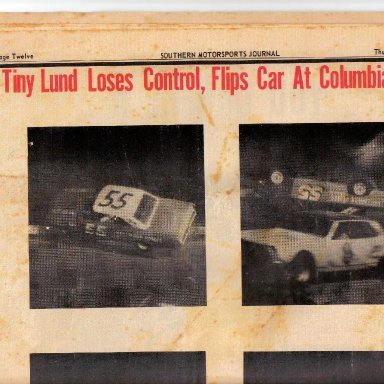 Tiny Lund at Columbia speedway 67