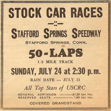 1949 Speedway Article