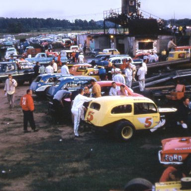 Lancaster Speedway pits 1969B