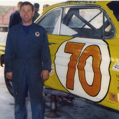 Cam Gagliardi owner Bill Wimble Driver at Daytona Permatex 300 68 or so