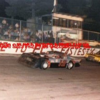 Rodney Sawyers#12 In Dirt Latemodel Won Race Franklin County Speedway Va. Tyrone Moore In #15