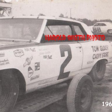 Bobby Allison-Car Was Worked on At Mr. William Masons Shop Bassett Va.