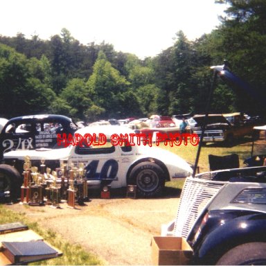 Harold Smiths #40 At His Car Show And Brice (Spider) Stulz # 24 Out Of Collinsville Va.