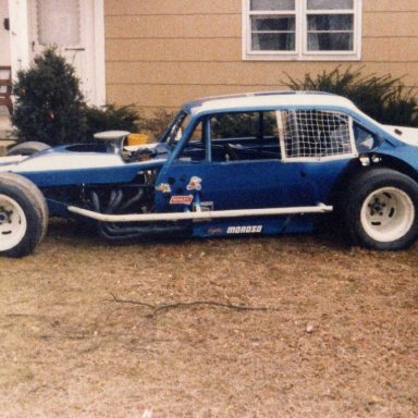 Charlie Js old car after J Blewitt sold it to Baker