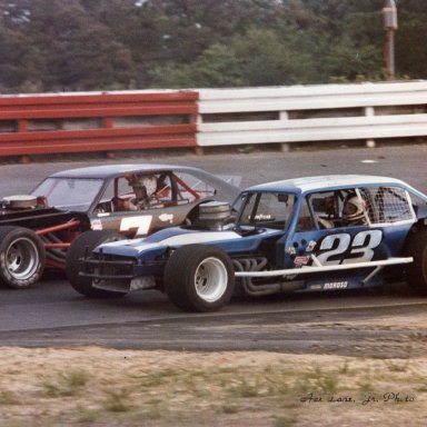Charlie Js old car after J Blewitt sold it to Baker & Baldwin