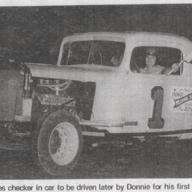 Gil in the Kenny Andrews coupe, this car played a part in the beginning of the Alabama Gang